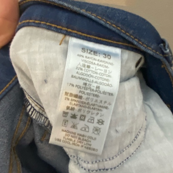 Free People Super Flare Boho Chic Raw Hem Jeans 30 - Picture 10 of 10